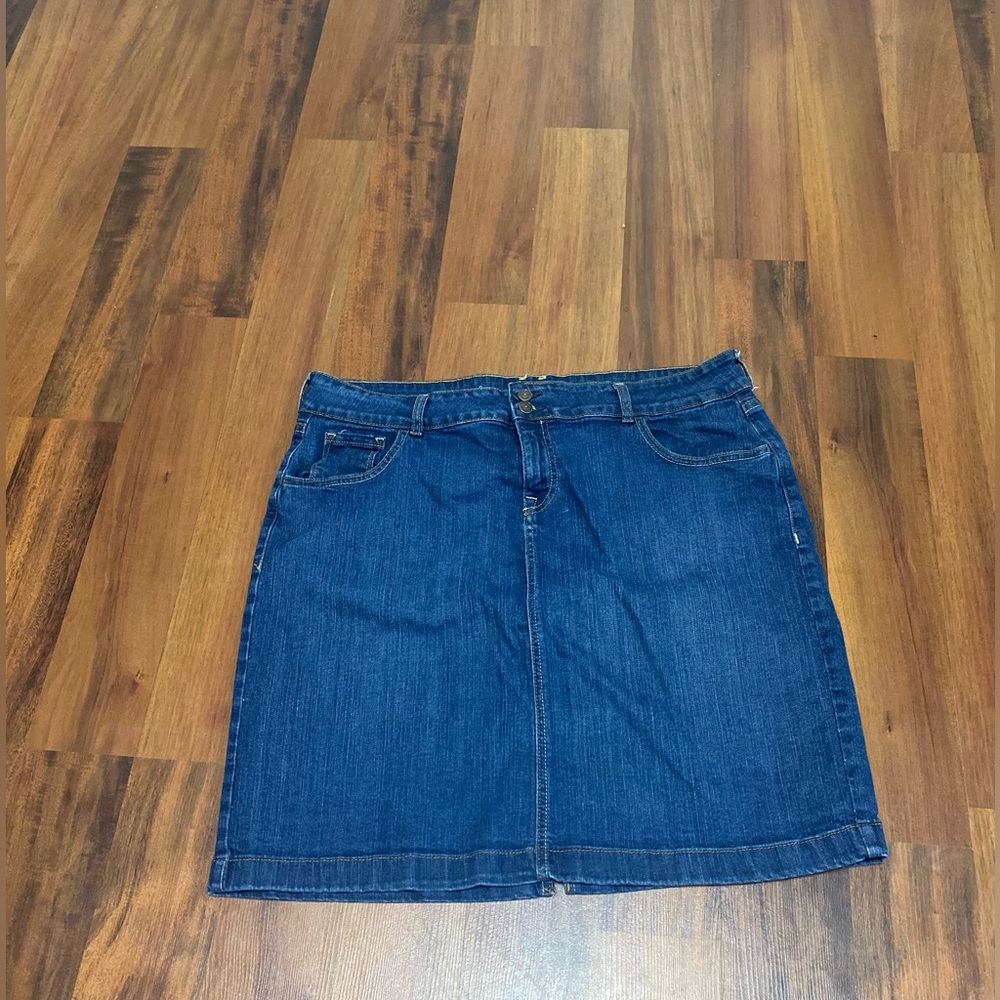 Old Navy Blue Denim Mini Skirt